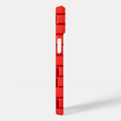 赤レンガテクスチャーiPhoneケース大胆なデザイン Case-Mate iPhoneケース (裏面 / 右)