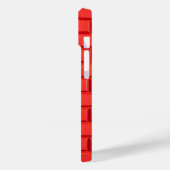 赤レンガテクスチャーiPhoneケース大胆なデザイン Case-Mate iPhoneケース (裏面 / 左)