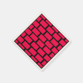 赤レンガ壁 スタンダードカクテルナプキン (角)