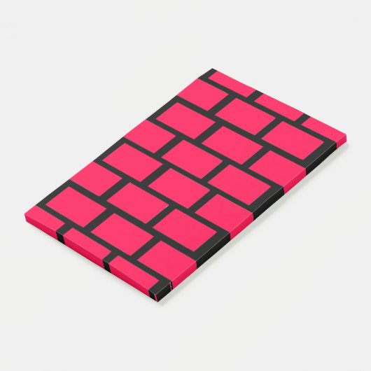 赤レンガ壁 ポストイット (アングル)