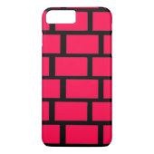 赤レンガ壁 Case-Mate iPhoneケース (裏面)