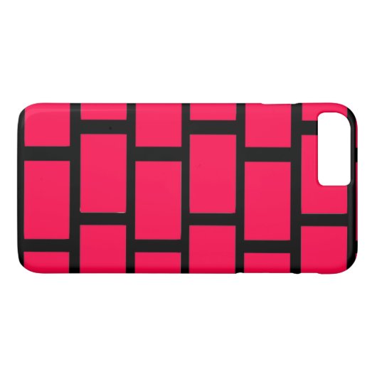 赤レンガ壁 Case-Mate iPhoneケース (裏面(横))