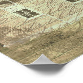 赤レンガ学校 ポスター (角)