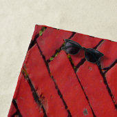 赤レンガ山形 ビーチタオル (インサイチュ)