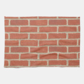 赤レンガ キッチンタオル (横)