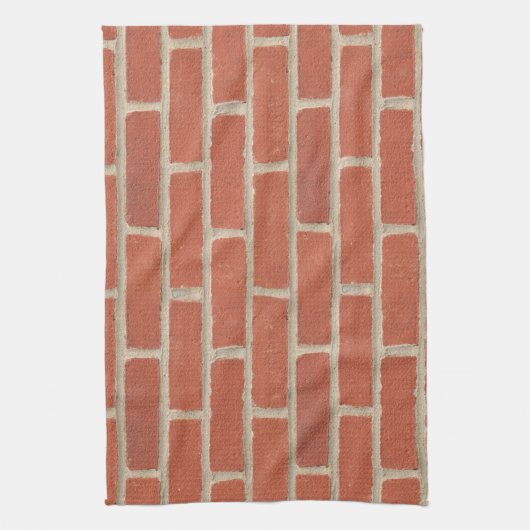赤レンガ キッチンタオル (縦)