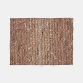 赤レンガ フリースブランケット (正面(横))