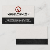 赤レンチアイコン 名刺 (正面/裏面)