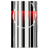 赤レーザースキャナー付きバーコード スモールペーパーバッグ (裏面)