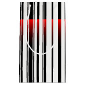 赤レーザースキャナー付きバーコード スモールペーパーバッグ (正面)