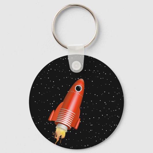 赤ロケット キーホルダー (正面)