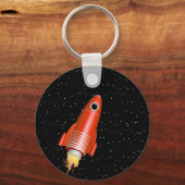 赤ロケット キーホルダー (正面)