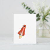 赤ロケット ポストカード (スタンド正面)