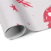 赤ロケット ラッピングペーパー (ロールコーナー)