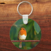 赤ロビン キーホルダー (正面)