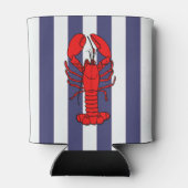 赤ロブスターオンブルーストライプズ 缶クーラー (裏面)