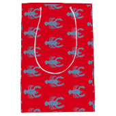 赤ロブスタージンジャージャースジャ結婚ーズ ミディアムペーパーバッグ (正面)