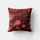 赤ロボット クッション (裏面)