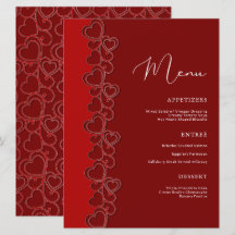 赤ロマンチックハートスワーズバレンタインデー