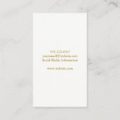 赤ワイエレガントン染色ワイングラス 名刺 (裏面)