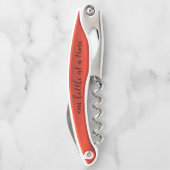 赤ワインおもしろいコルク栓抜きボトルオープナー ソムリエナイフ (裏面)