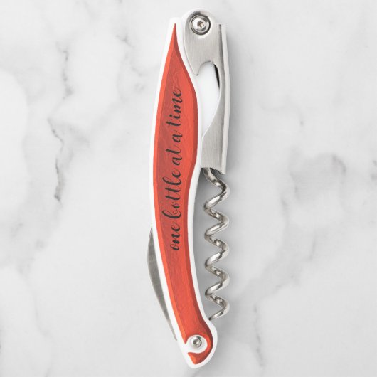 赤ワインおもしろいコルク栓抜きボトルオープナー ソムリエナイフ (裏面)