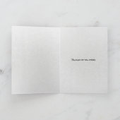 赤ワインとボトル カード (内部)