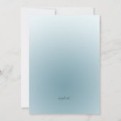 赤ワインと白ワインのボトル 招待状 (裏面)