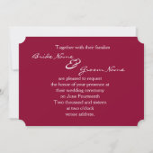 赤ワインのグラス セーブザデート (裏面)