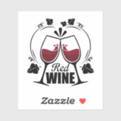 赤ワインのシール シール (シート)