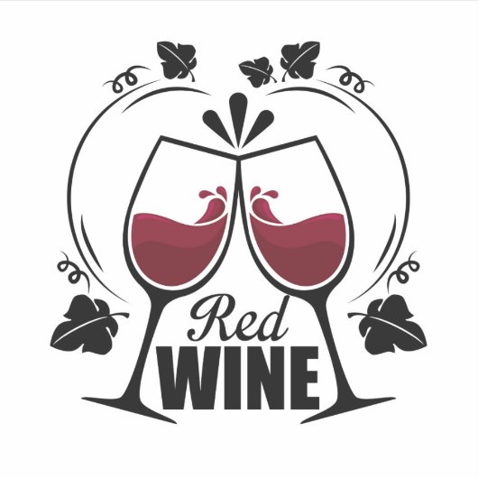 赤ワインのシール シール (正面)