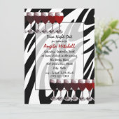 赤ワインのソーシャル 招待状 (スタンド正面)