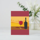 赤ワインのトスカーナ ポストカード (スタンド正面)