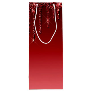 赤ワインのトートバッグとダイヤモンドシャイン ワインギフトバッグ