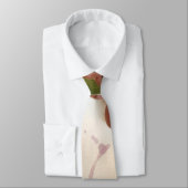 赤ワインのブドウのコルクねじ瓶ガラスメンズタイ ネクタイ (タイ)