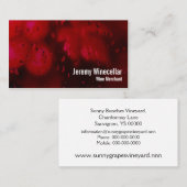 赤ワインのブドウ園 名刺 (正面/裏面)