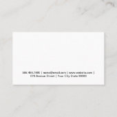 赤ワインのボトルとクラス | 赤いテクスチャ 名刺 (裏面)