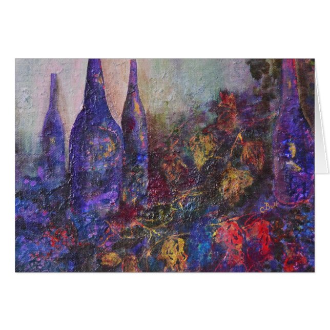 赤ワインの収穫の芸術 (正面横)