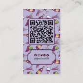 赤ワインの名刺 名刺 (裏面)