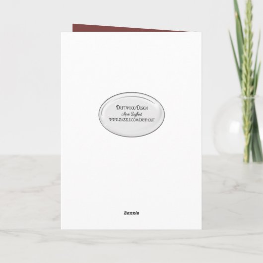 赤ワインの名前の日 カード (裏面)