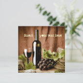 赤ワインの招待状 招待状 (スタンド正面)