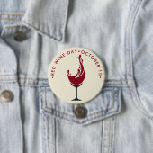 赤ワインの日 缶バッジ (インサイチュ)