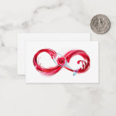 赤ワインの無限 ノートカード (正面/裏面インサイチュ)