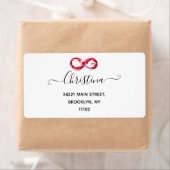 赤ワインの無限 ラベル (インサイチュ)