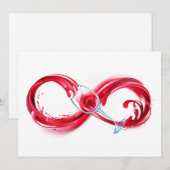 赤ワインの無限 招待状 (正面/裏面)