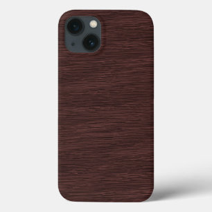 赤ワインの自然なカシ木穀物の一見 iPhone 13ケース