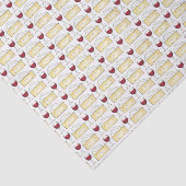 赤ワイングラスとブリーチーズフードプリント組織 薄葉紙 (詳細)