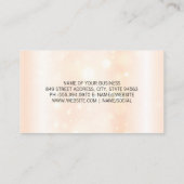 赤ワイングラスを注ぐ |《写真》ぼけ味背景 名刺 (裏面)