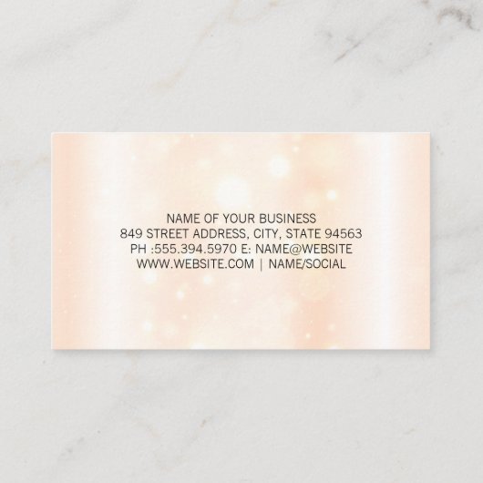 赤ワイングラスを注ぐ |《写真》ぼけ味背景 名刺 (裏面)