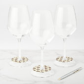 赤ワイングラスボトルぶどうワイン試飲ワイナリー ワイングラスタグ (セット)